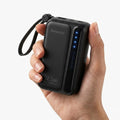 10000mAh Portable Power Bank with 22.5W Fast Charging & 3 Built-in Cables