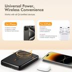 10,000 mAh Magnetic Power Bank Wireless Charger Portable Fast Charging 22.5W