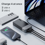 65W Fast-Charging 20000mAh Portable Power Bank